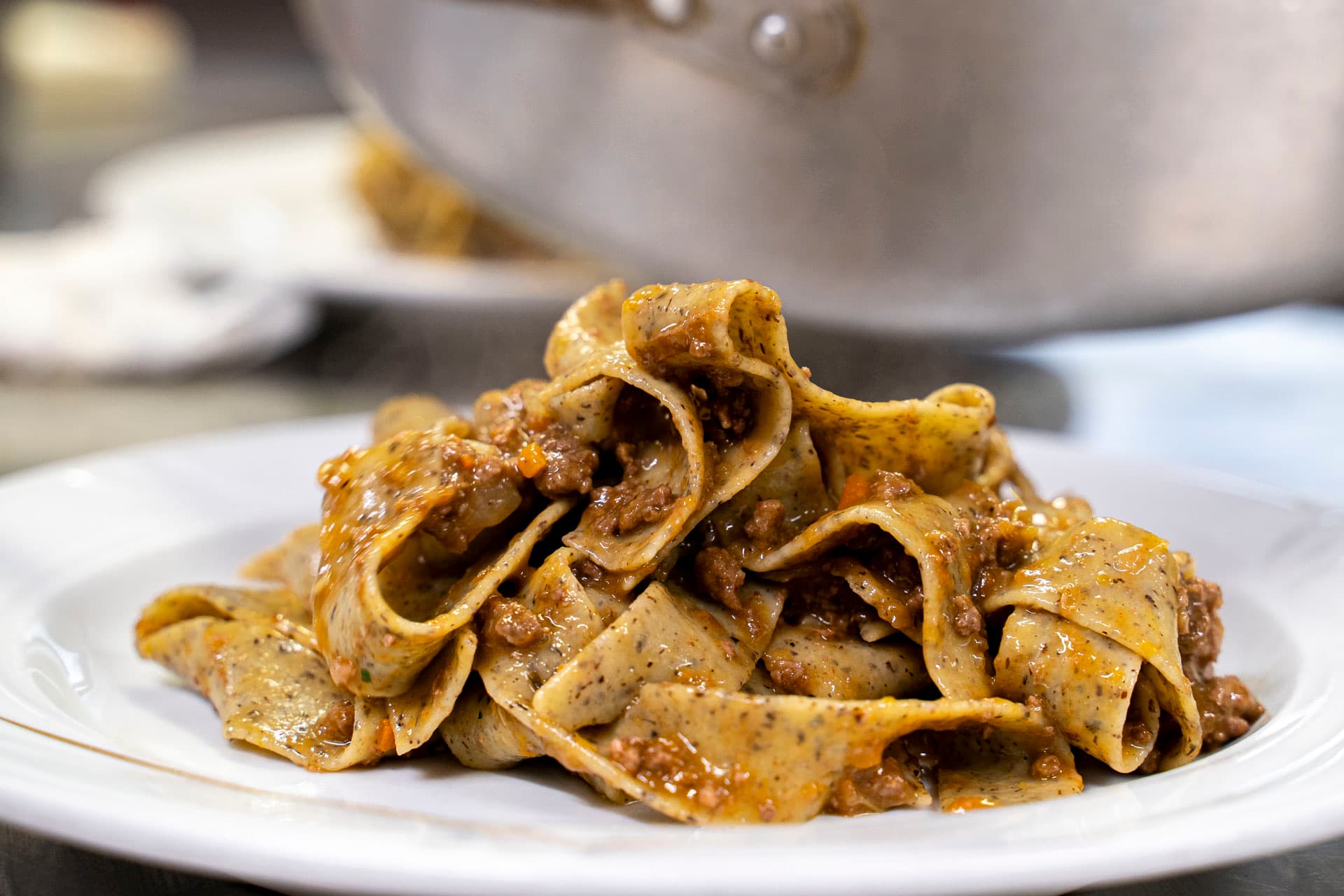 Pappardelle al grano saraceno